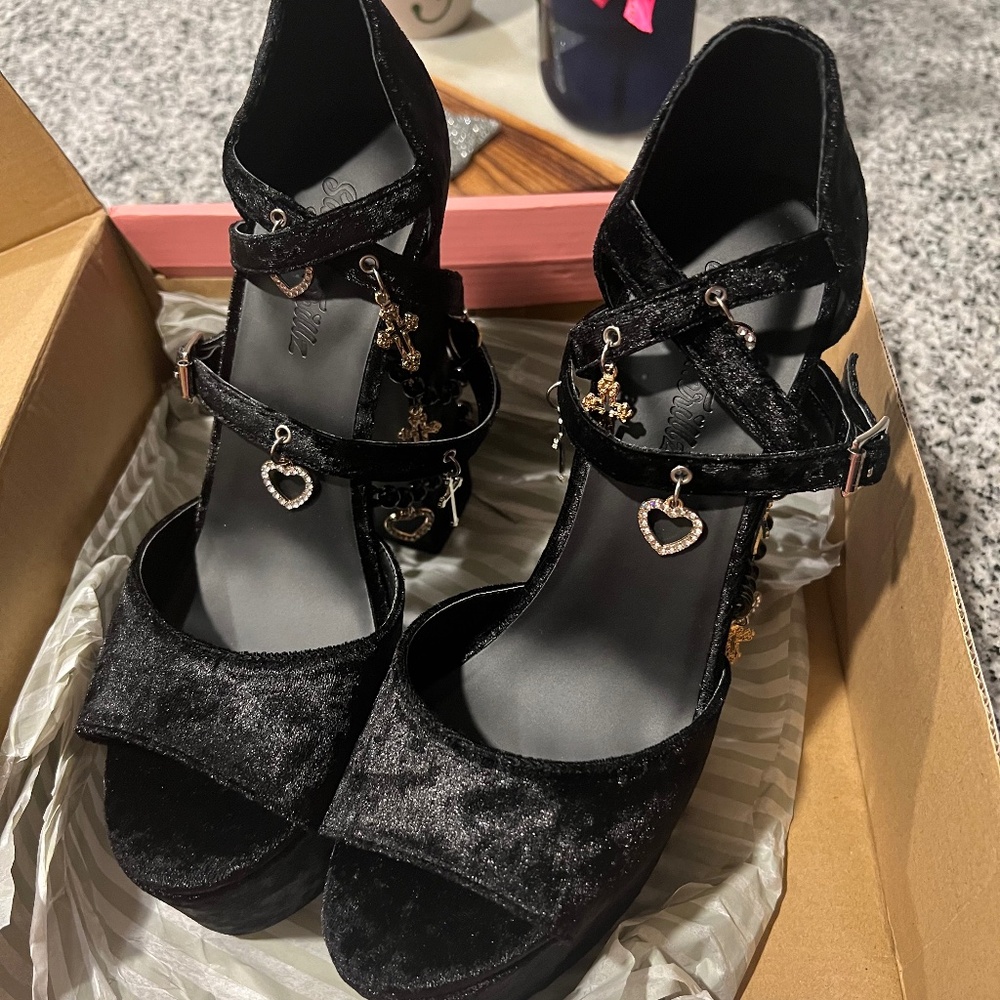 Unholy Revelation Platform Heels